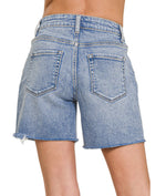 Mid-Rise Denim 6" Cut Offs