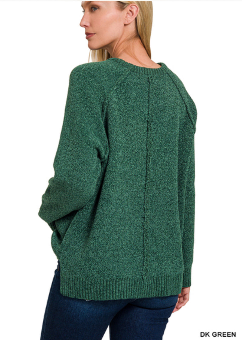 Restock: Chenille Raglan Sweaters in New Colors