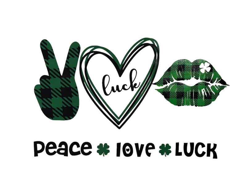 Peace 🍀 Love 🍀 Luck Tee