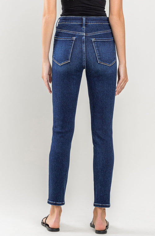 CURVY PLUS Vervet Stretchy Non-Distressed Skinny Jeans