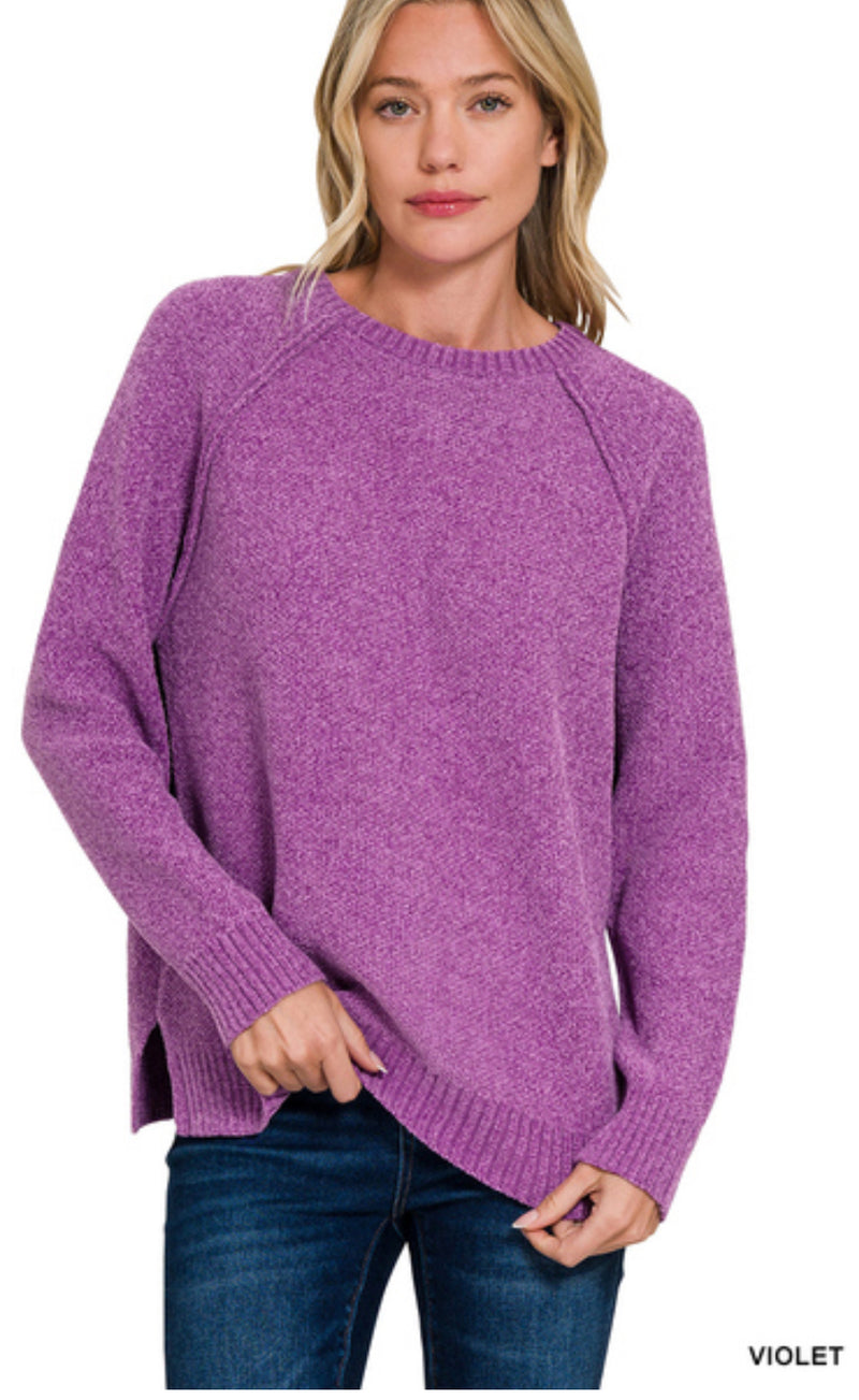 Restock: Chenille Raglan Sweaters in New Colors