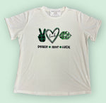 Peace 🍀 Love 🍀 Luck Tee