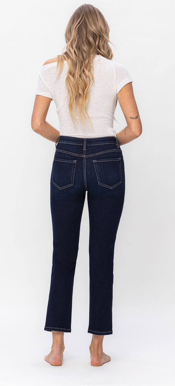 Plus Vervet High Rise Slim Straight Jeans