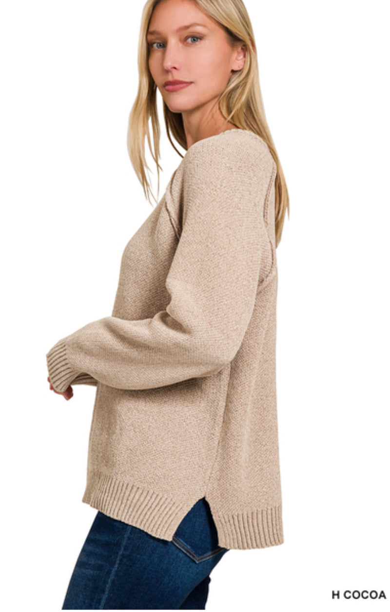 Restock: Chenille Raglan Sweaters in New Colors