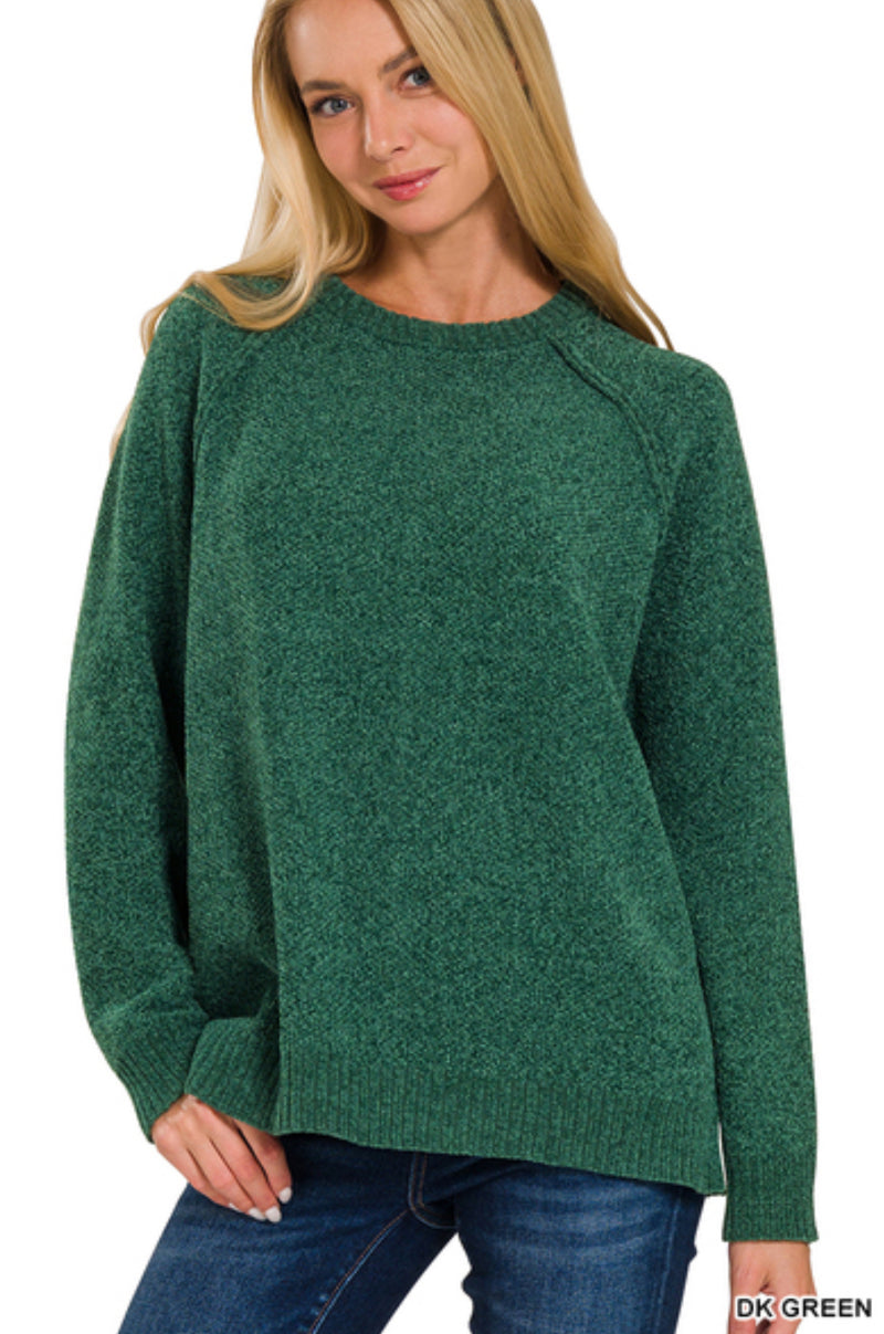 Restock: Chenille Raglan Sweaters in New Colors