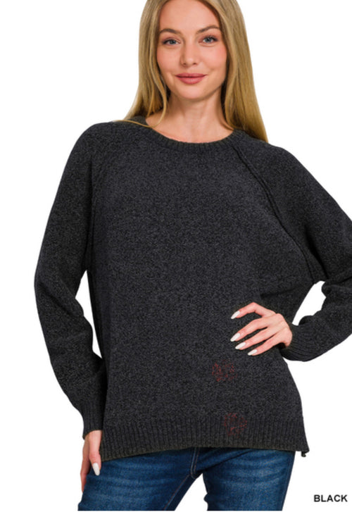 Restock: Chenille Raglan Sweaters in New Colors