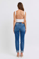 Judy Blue Vintage Wash Boyfriend Jeans