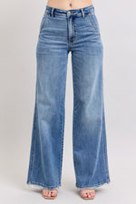 Judy Blue HW Retro Wide Leg Jeans