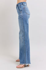 Judy Blue HW Retro Wide Leg Jeans