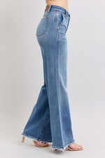 Judy Blue HW Retro Wide Leg Jeans