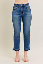 Judy Blue Vintage Wash Release Hem Jeans