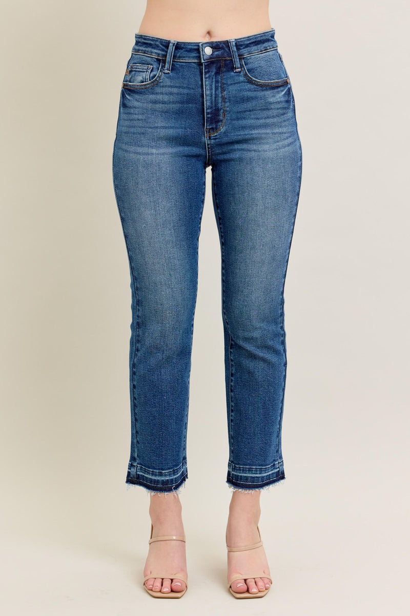 Judy Blue Vintage Wash Release Hem Jeans
