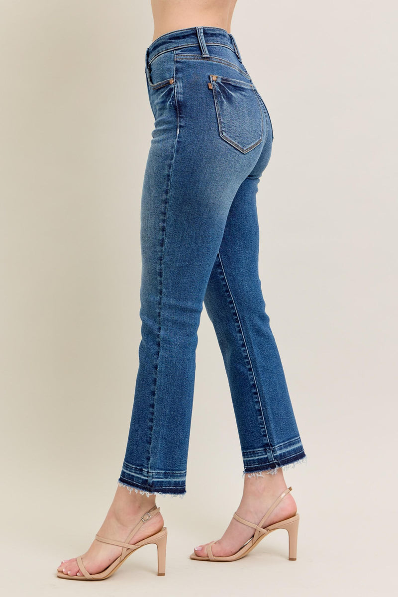 Judy Blue Vintage Wash Release Hem Jeans