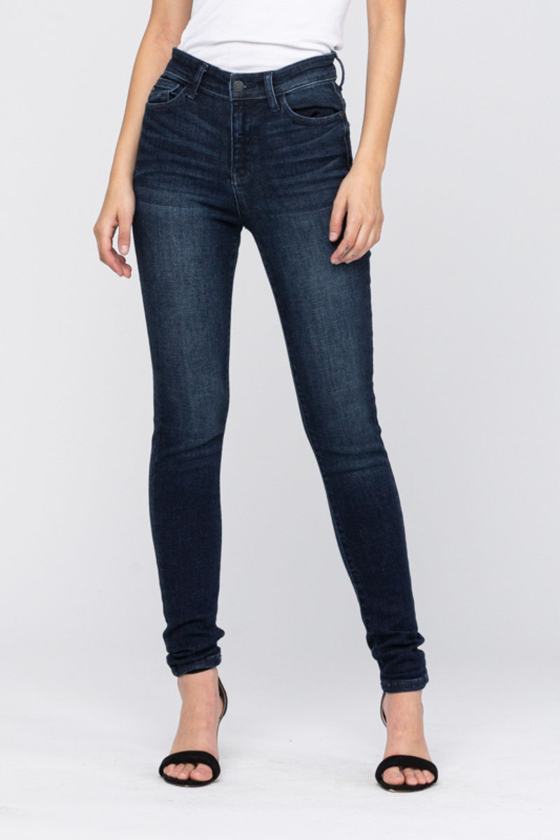 Judy Blue High Rise  Dark Skinny Jeans