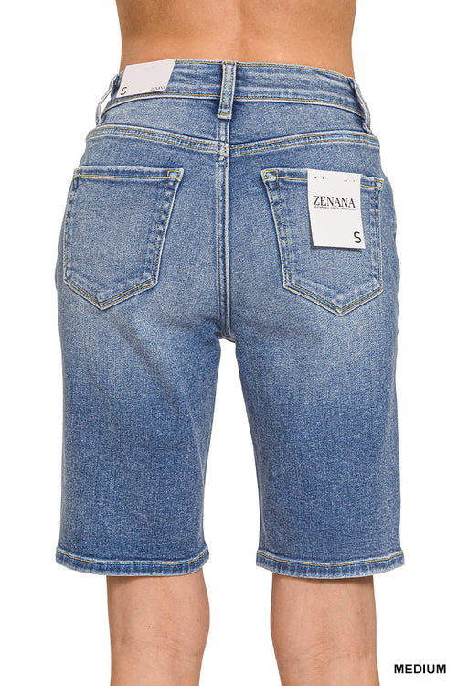Medium Wash Bermuda