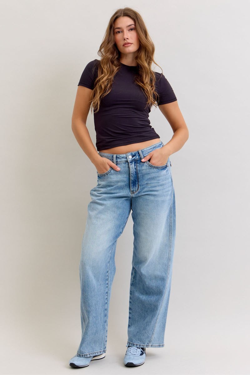 Judy Blue High Waist Rigid Magic Straight Jeans