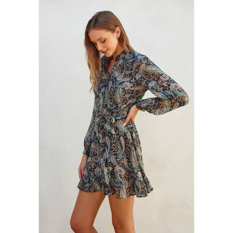 In A Mist Button-Down Dress
