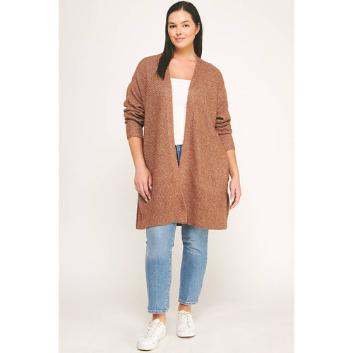 Plus Sized Cozy Confidence Cardi