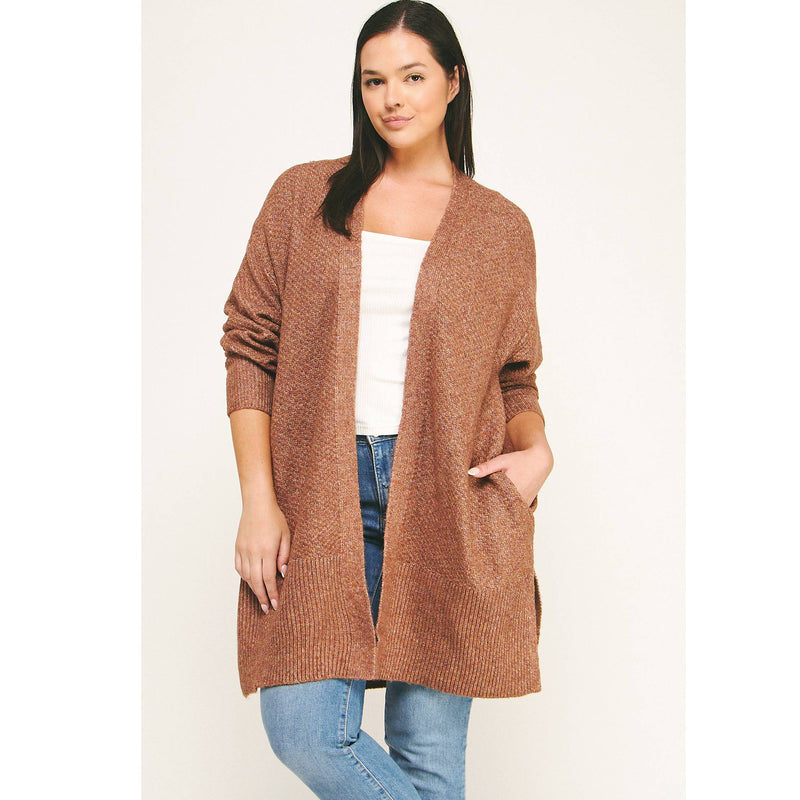 Plus Sized Cozy Confidence Cardi