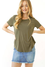 Olive Modal Tee