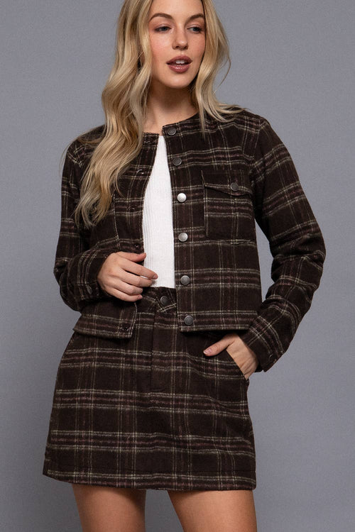Brushed Plaid Mini
