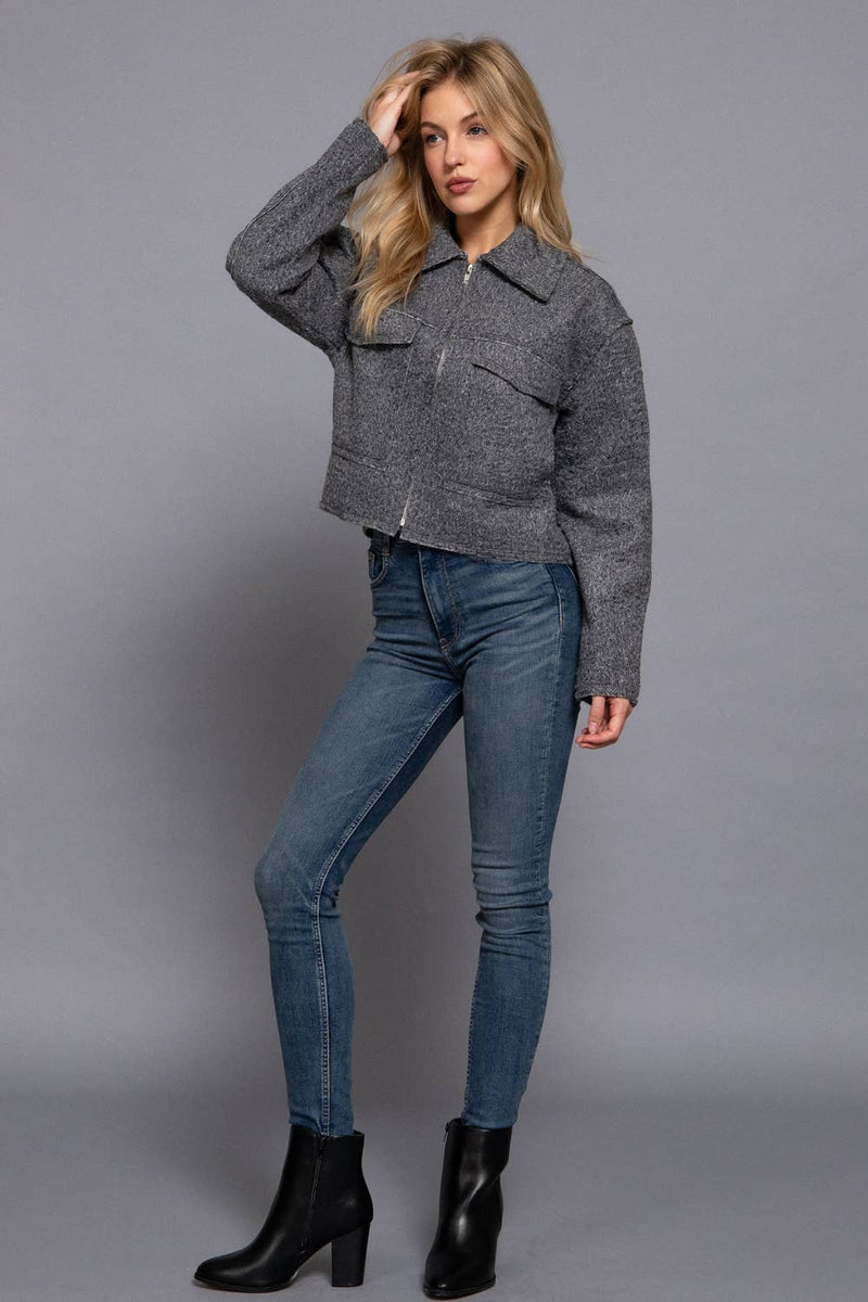 Zip Up Bounce Jacket