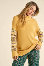 Amber Chunky Knit Turtleneck Sweater
