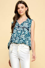 Sleeveless Long Boho Tank