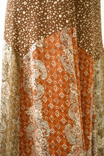 Mixed Print Fun Fall Skirt