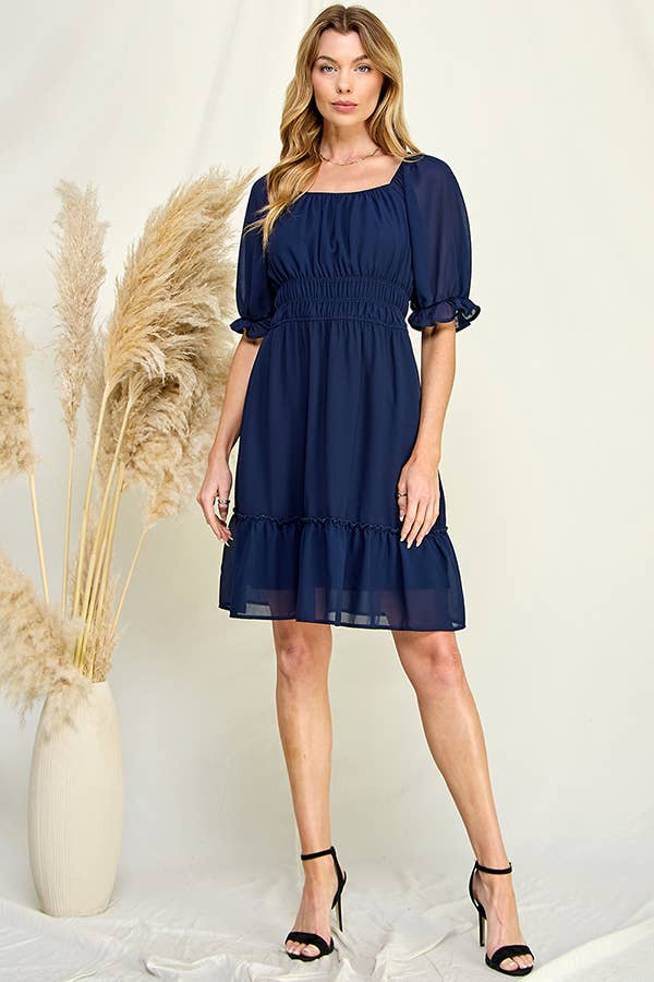 Bohemian Chiffon Dress