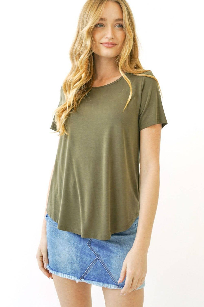 Olive Modal Tee