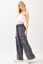Mineral Wash Utility Cargo Pants