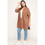 Plus Sized Cozy Confidence Cardi