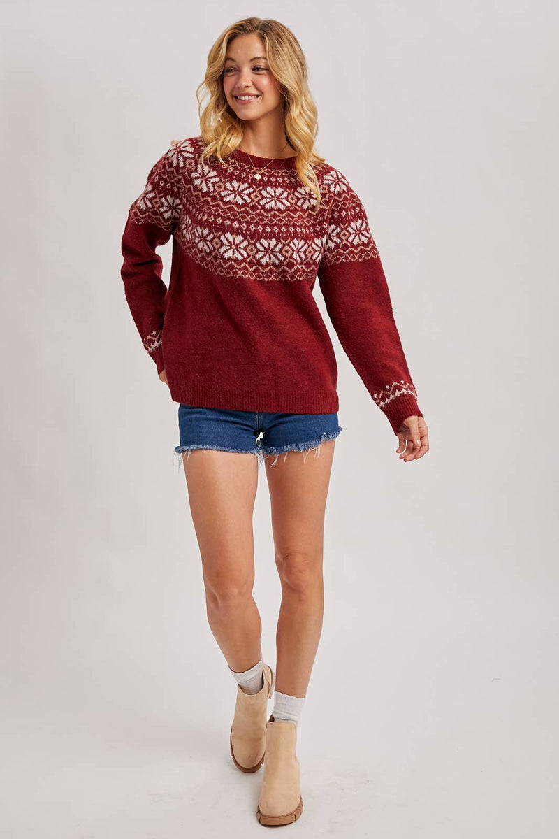 Holiday Fair Isle Knit