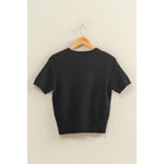 Black Classic Crew Sweater