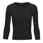 3/4 Sleeve Lightweight Crewneck