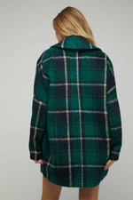 Plus Sized Wool Blend Open Front Cardi/Jacket