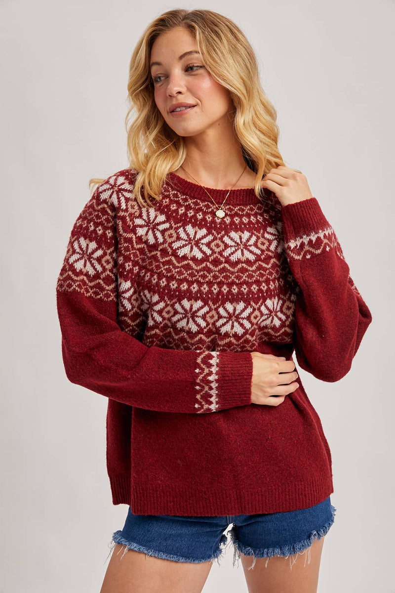 Holiday Fair Isle Knit