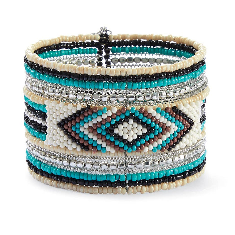Cross Creek Beaded Cuff