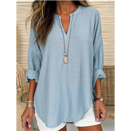 Linen Summer Breeze Blouse