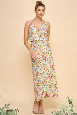 Coral Floral Sundress