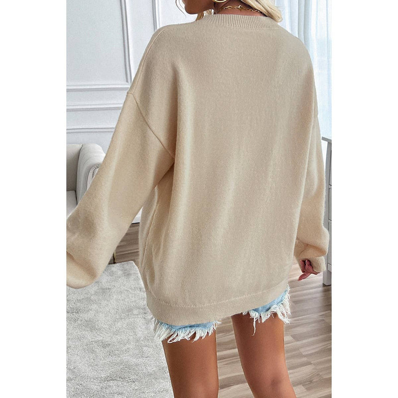 Oversized Flag Sweater