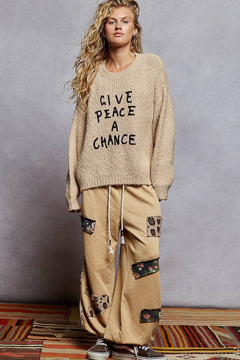 Give Peace a Chance Sweater