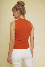 Tangerine Sweater Tank