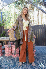 Western Thick Knit Ruana