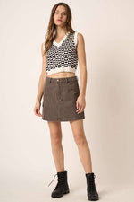 CARGO MINI SKIRT