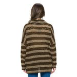 Loose Fit Casual Striped Sweater
