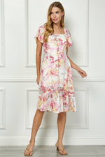 Blooming Grace Midi Dress