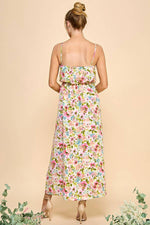 Coral Floral Sundress
