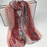 Scarvii - Boho Flowy Thin Scarf - Soft & Breathable
